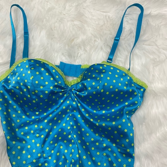 Victorias Secret Vintage Sexy Little Things Polka Dot Romper Cosplay Costumes - Picture 12 of 13